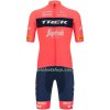 Fietskleding (Fietsshirt + Korte Koersbroek) 2023 Trek-Segafredo - Roze